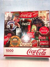 Springbok Coca-Cola 1000 pc Puzzle Decades of Tradition EUC  - £19.65 GBP