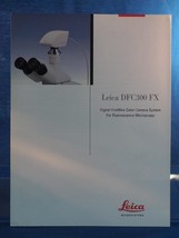 Leica DFC300 FX Digital Fire Wire Color Camera System Catalogue Brochure dq - $25.72