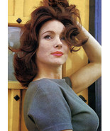 Shirley Anne Field 1963 sexy publicity portrait hand in hair 5x7 inch photo - £4.50 GBP