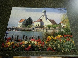 Merrigold Press Wasserburg &amp; Bodensee, Germany 500 Pc Puzzle Complete  - $9.89