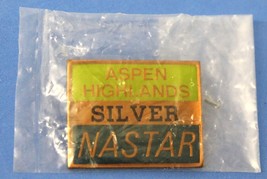 Aspen Highlands - Ski Pin Badge Skiing - Green Nastar Silver - Colorado Mountain - £11.79 GBP