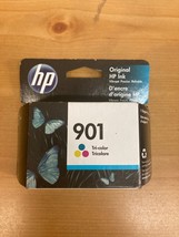 Genuine OEM HP 901 Tri-Color CC656AN Ink Cartridge / New / Exp 05/18 + - $8.95