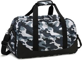 Boys Overnight Bag Weekender Bag Sports Gym Travel Duffel Bag with Shoe Compartm - £42.66 GBP