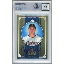 Carlos Beltran Houston Astros Autograph 2005 Diamond Kings Card #109 BGS Auto 10 - £157.31 GBP