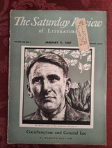 Saturday Review Magazine January 11 1947 Rex Warner Olivier Upton Sinclair - £11.53 GBP