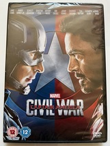 Captain America: Civil War (Uk Dvd, 2016) - New And Sealed - £1.53 GBP