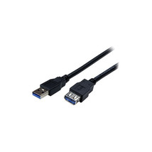 STARTECH.COM USB3SEXT1MBK 3FT USB 3.0 EXTENSION CABLE 1M USB MALE TO FEM... - £30.74 GBP