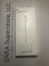 Genuine Apple Lightning To Hdmi Digital Av Adapter For I Phone I Pad MD826AM/A - £54.50 GBP