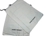 2 Authentic ISABEL MARANT Dust Bags Storage Cover Drawstring  17 X 13 - £17.62 GBP