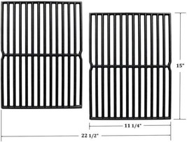 Cast Iron Cooking Grid Grates for Weber Genesis Silver A Spirit E210 500... - £42.03 GBP