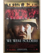 WE WERE SOLDIERS (2002) Advance One-Sheet Poster Mel Gibson Vietnam War ... - $102.90 CAD