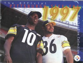 VINTAGE 1997 Pittsburgh Steelers Merch Catalog Kordell Stewart Jerome Be... - £15.57 GBP