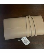 POTTERY BARN TAN VEGAN TRAVEL POWER BANK CHARGER &amp; CASE NWT - €50,72 EUR
