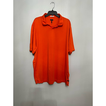 Good Man Brand Mens Lead Inspire Live Polo Shirt Orange Short Sleeve XXL New - £21.71 GBP
