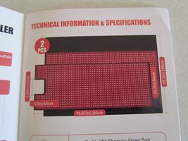 Red Light Therapy Sleep Bag Double Mat 2520 PCS 660nm-850nm YD100 Pain relief - €257,07 EUR