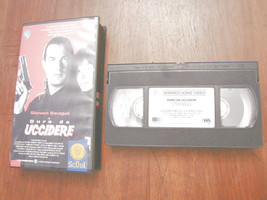 Video cassetta VHS videocassetta DURO DA UCCIDERE Lama Tulku Steven Seagal Peta - £11.90 GBP