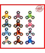 12 Pack Colorful Fidget Spinner Toys - Stress Relief Gifts for Kids &amp; Ad... - $568.83 MXN