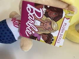 Plush Barbie Girl 12” Dol L Sega 2018 Mattel Blond Ponytail Prize-International - £10.19 GBP