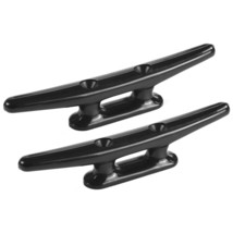 Nylon Boat Cleats 6 Inch Boat Dock Cleat Black Pack Of 2 - $19.99
