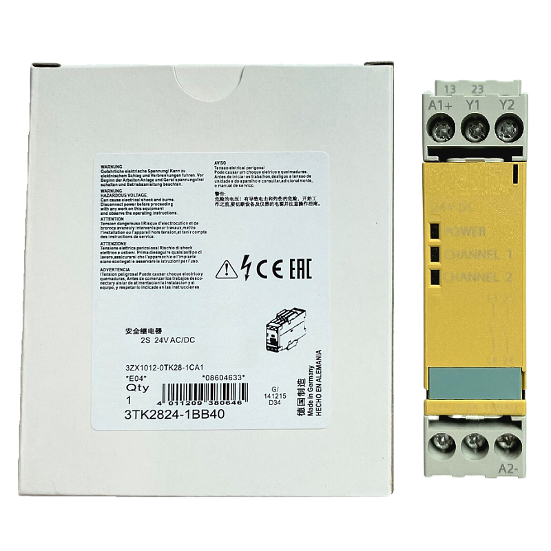 For Siemens 3TK2824-1BB40 DC24V Safety Relays - $188.80