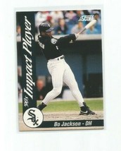 Bo Jackson (Chicago White Sox) 1992 Score Impact Players Baseball Card #53 - £3.98 GBP