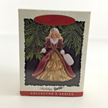 Hallmark Keepsake Christmas Ornament Holiday Barbie #4 Collector Series 1996 New - $25.69