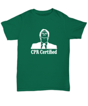 Funny TShirt CPR Certified Green-U-Tee  - £16.68 GBP