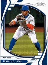  2022 Absolute Retail #77 Francisco Lindor - New York Mets Baseball Card {NM-MT} - £0.77 GBP