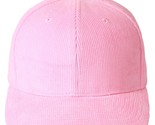 Classic Corduroy Cotton Baseball Caps Vintage Low Profile Dad Hat With A... - $31.99