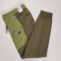 Nike Sportswear Tech Fleece Sz L-Tall Joggers Olive Alligator Green CU44... - £70.80 GBP