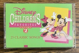 Disney Children&#39;s Favorites Songs, Vol. 2 By Disneyland Cast Cassette 1979 - $9.49
