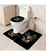 3Pcs/set Batman 7 Bathroom Toilet Mat Set Anti Slip Bath Mat decorative - £25.05 GBP+