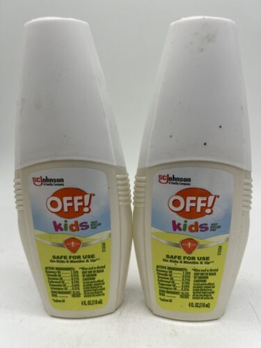 (2) Off! Insect Repelant Spray for Kids Camping Travel Mosquitoes Ticks ... - $9.99