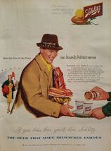 Schlitz Light Beer Advertising Metal  Sign 8x12in Vintage Mancave Man Ca... - $24.74