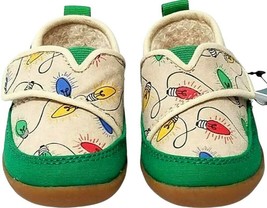 TOMS Kids Inca Toddler  Birch Glow in the Dark Soft Faux-Sherpa Lining Shoes (4) - $19.79