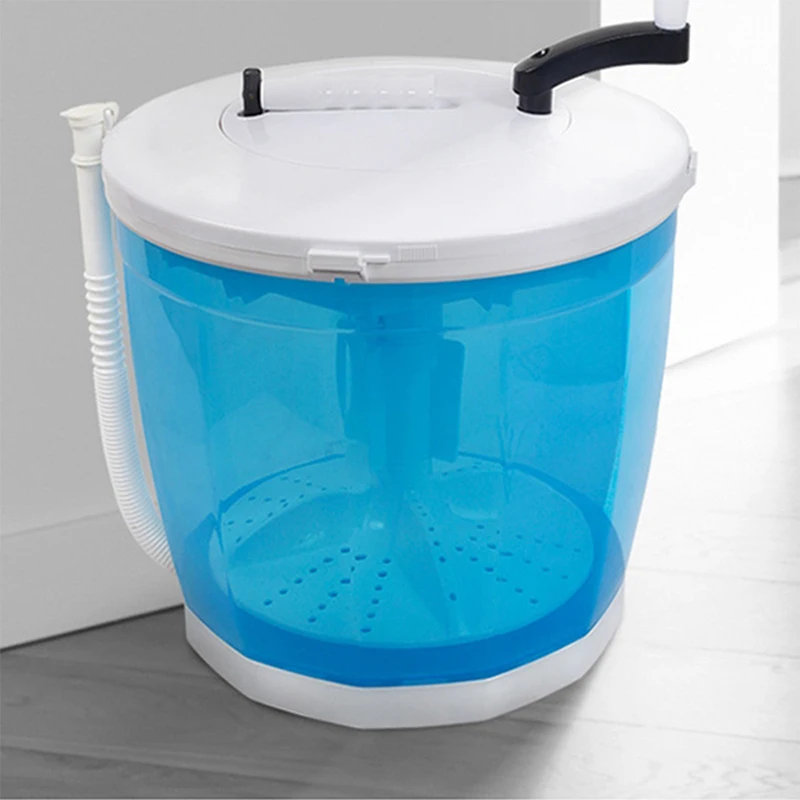 Mini Washing Machine And Spin Dryer Portable Hand Cranked Non-Electric Top - £119.26 GBP+