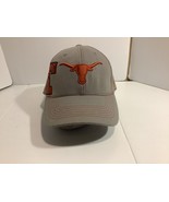 Texas longhorns cap/hat Grey Burnt orange top of the world one size - $16.95