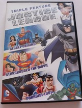 Justice League Triple Feature (DVD, 2014) - £9.40 GBP