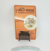 Vintage Holly Hobbie Metal DIE-CAST Collectors Miniatures Porch Glider + Seat - £18.98 GBP