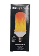 EZ-Illuminations LED Flame Light Bulb Christmas Light Bulb 1.5 Watts New - £6.76 GBP