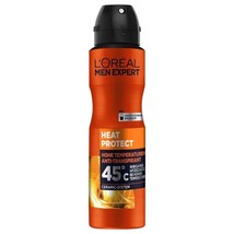 L&#39;oreal Men Expert Spray Antiperspirant Heat Protect 150ml Free Shipping - £7.62 GBP