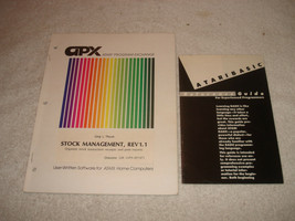 Atari Program Exchange APX Checker King Original Instructions 1982 and guide - £10.90 GBP