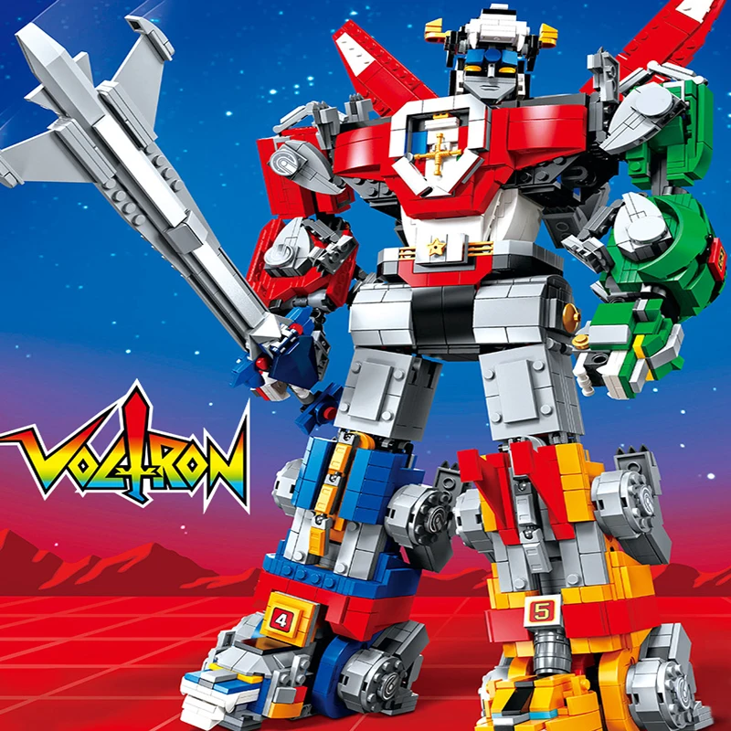 IN Stock 16057 Voltron Defender of The Universe 5in1 Changeable Model Buildi - £127.32 GBP