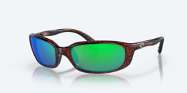 Costa Del Mar Brine Tortoise / Green Mirror 580P POLARIZED 59 mm Sunglasses - $131.66