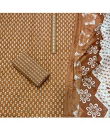 Indian Dress Cotton Suit-Unstitched Cotton Suit Set-Cotton Print Suit-3P... - $1,123.29 MXN