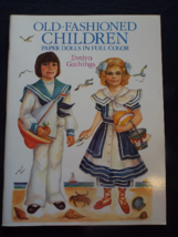 Vintage 1989 Old-Fashioned Children Paper Doll Book Unused/Uncut - £11.95 GBP