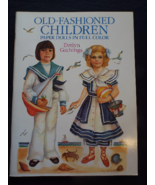 Vintage 1989 Old-Fashioned Children Paper Doll Book Unused/Uncut - £11.91 GBP