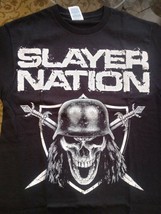 SLAYER NATION/Oakland Raiders 2014 T-shirt ~Never Worn~ Small - £12.63 GBP