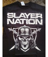 SLAYER NATION/Oakland Raiders 2014 T-shirt ~Never Worn~ Small - £12.71 GBP