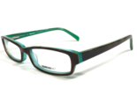 Marchon Kids Eyeglasses Frames M205 220 Green Brown Tortoise 48-14-135 - $41.84